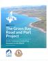 The Grays Bay Road and Port Project. Arctic Gateway Connecting Nunavut to the World