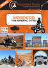 HISPANIA TOURS 15YEARS  MOROCCO THE IMPERIAL CITIES. Official Partner of BMW Motorrad