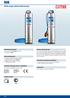 NK Multi-stage submersible pumps