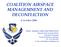 COALITION AIRSPACE MANAGEMNENT AND DECONFLICTION