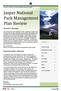 Jasper National Park Management Plan Review
