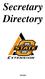 Secretary Directory 9/6/2007