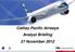 Cathay Pacific Airways Analyst Briefing 27 November 2012