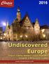 Undiscovered Europe Undiscovered