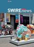 Contents 30 SWIRENEWS. Newswire 1. Out & About 26. Features. Archives. A word from the new man at the top. Precious cargo 28. The gift of education