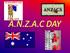 The word ANZAC stands for Australian and New Zealand Army Corps.