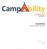 CampAbility. Parent/Guardian Handbook Revised 12/ /2015 1/ /2017