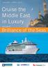 Cruise the Middle East in Luxury