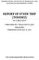 REPORT OF STUDY TRIP (TOHOKU)