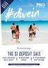 THE $1 DEPOSIT SALE $699. So much to share OCEANVIEW ROOM UPGRADE SECURE YOUR HOLIDAY WITH $1 DEPOSIT UP TO $600 ONBOARD CREDIT PER ROOM #