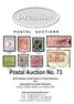 Postal Auction No. 73