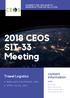 2018 CEOS SIT-33 Meeting