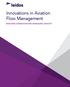 Innovations in Aviation Flow Management REDUCING CONGESTION AND INCREASING CAPACITY