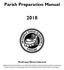 Parish Preparation Manual