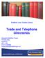 Trade and Telephone Directories