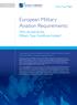 European Military Aviation Requirements: