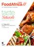 taste Network savour grow 4-7 May 2016 The 2 nd International Trade Exhibition for Food & Beverages