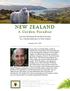 Join the Northwest Horticultural Society for a Garden Adventure to New Zealand