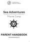 PARENT HANDBOOK seaadventuresmarinecamp.com