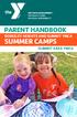 parent handbook berkeley heights and summit ymca summer camps summit area ymca