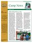 Camp News. Mullins Family Experience At Camp. -Parent of Camper. Letters About our Campers