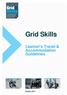 Grid Skills. Learner s Travel & Accommodation Guidelines