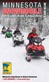 Snowmobile. Safety Laws, Rules & Regulations. Minnesota Department of Natural Resources MINNDNR