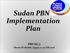 Sudan PBN Implementation Plan PBN SG/2