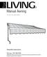 Manual Awning. Assembly Instructions. Product No Toll-free: