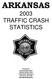 ARKANSAS 2003 TRAFFIC CRASH STATISTICS
