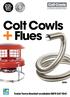 Better Quality Better Value. Colt Cowls. +Flues. Trade Terms Booklet available