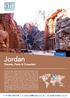 Jordan. Deserts, Petra & Crusaders. 8 Days. t: e: w:
