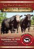 JOIN US AT OUR BULL DEVELOPMENT CENTER ALL VIDEO SALE ANGUS & SIMANGUS GENETICS