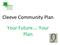 Cleeve Community Plan. Your Future. Your Plan