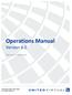Operations Manual Version 6.0
