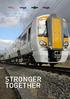 Govia Thameslink Railway Sustainability Report 2015 STRONGER TOGETHER