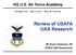 Review of USAFA UAS Research