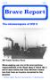 Issue 30 Page 1. Brave Report. The minesweepers of WW II