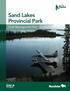 Sand Lakes Provincial Park. Draft Management Plan