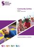 Community Centres. Quarter 4 January - March salfordcommunityleisure.co.uk/lifestyles