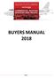 BUYERS MANUAL 2018 Page 1