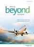 Airline Solutions. beyond. Moving. standards. How Low Cost Carriers can achieve world-wide reach