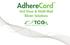 AdhereCard Unit Dose & Multi-Med Blister Solutions