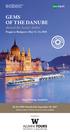GEMS OF THE DANUBE. aboard the Scenic Amber. Prague to Budapest May 14 24, Single Pricing Available!