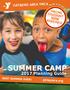 HATBORO AREA YMCA SIBLING DISCOUNT NOW AVAILABLE SUMMER CAMP Planning Guide BEST SUMMER EVER! philaymca.org