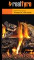 RH PETERSON COMPANY VENTED COLLECTION CATALOG PREMIUM GAS LOG SETS. Vented Collection