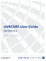 UVACARS User Guide Version 1.0