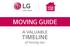YOUR MOVE YOUR HOME MOVING GUIDE A VALUABLE TIMELINE. of moving tips