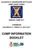 CAMP INFORMATION BOOKLET