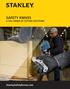 SAFETY KNIVES A FULL RANGE OF CUTTING SOLUTIONS